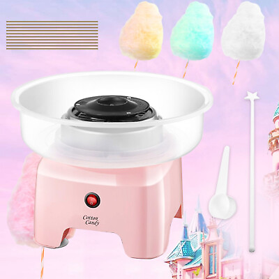 #ad New Upgrade 500W Cotton Candy Machine Electric Candy Floss Maker Commercial Home $36.99