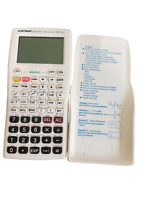 #ad White Graphing Calculator CATIGA CS121 Scientific and Engineering Calculator $14.98