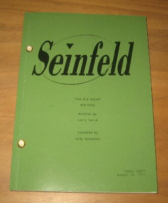 #ad Seinfeld the Big Salad Table Draft $9.39