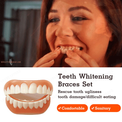 #ad Simulated Teeth Denture Braces Smile Denture Braces $19.25