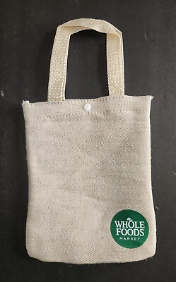 #ad Whole foods Small Shopping Bag Wholefoods Carry Shop Tote $10.00