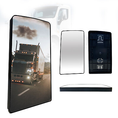 #ad #ad SPLENDID Upper Mirror Glass for Peterbilt 579 567 Flat Heated Driver Side $41.35