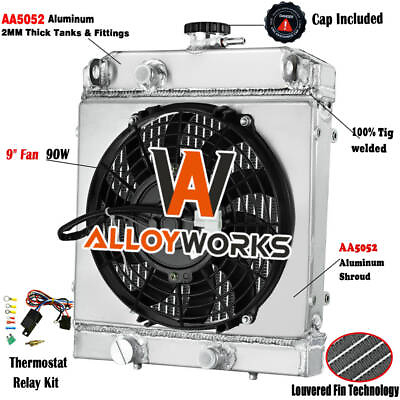 #ad #ad 2 Row Radiator Shroud Fan Relay For Artic Cat Prowler 700 550 TRV 700 550 450 MT $169.00