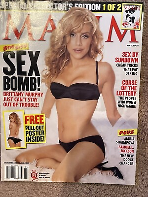 #ad MAXIM Magazine May 2005 **Cover: Brittany Murphy** $8.97