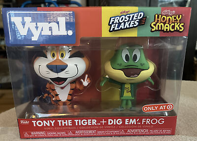 #ad Funko VYNL: Ad Icons Tony the Tiger amp; Dig Em#x27; Frog Exclusive Never Opened $26.00