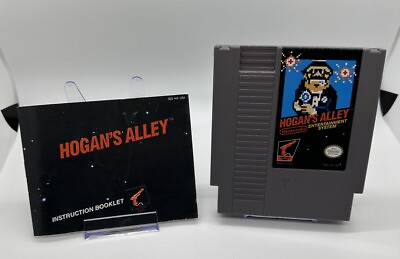 #ad Hogan#x27;s Alley Nintendo Entertainment System 1985 With Manual $17.95