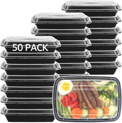 #ad 28 oz Food Storage Boxes Meal Containers BPA Free Microwavable Dishwasher Safe $41.99