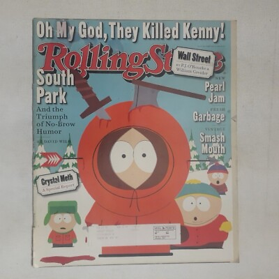 #ad Rolling Stone South Park Sonny Bono Garbage Pearl Jam Smash Mouth James Iha F C $13.99