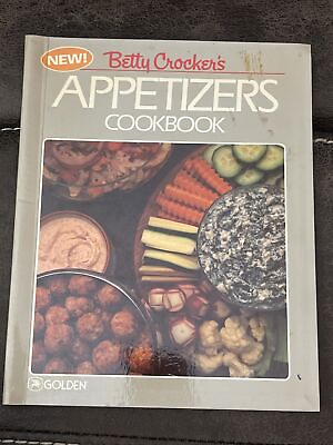 VTG 1984 Betty Crocker’s Appetizers Cookbook Retro American Recipes Party Food $9.99