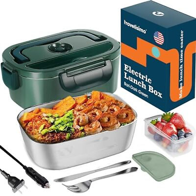 #ad #ad Electric Lunch Box 80W 3 in 1 Ultra Quick Portable Food Warmer 12 24 110V Hea... $31.27