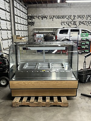 #ad FEDERAL INDUSTRIES COMMERCIAL HOT DISPLAY CASE MODEL #CG5948HD GREAT CONDITION $2500.00