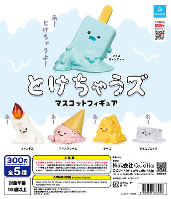 #ad #ad Tokechazu Mascot Figure Miniature Gacha Complete Set of 5 Types $41.57