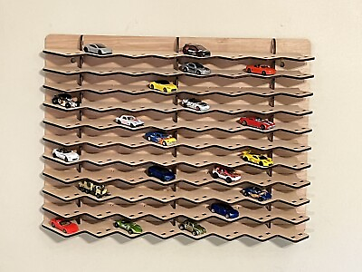 #ad 88 car hot display case. Showcase your wheels 1:64 collection with this shelf $90.00