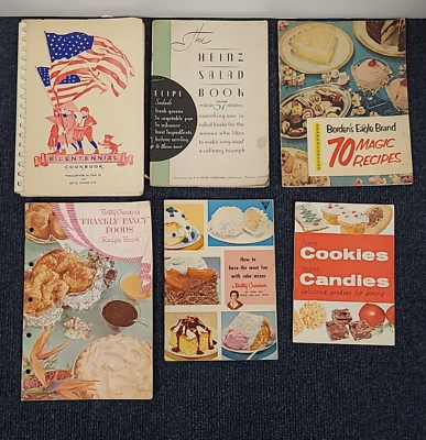 #ad Vintage Cookbook Lot Betty Crocker#x27;s Borden#x27;s Heinz $24.95