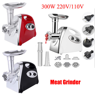 #ad Kitchen Food Electric Meat Grinder Mincer Sausage Stuffer Maker Machine 220 110V $126.95