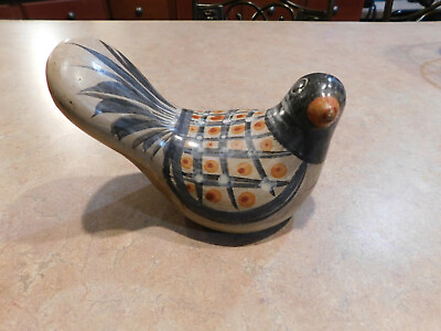 painted pottery bird figurine whatnot  $6.00