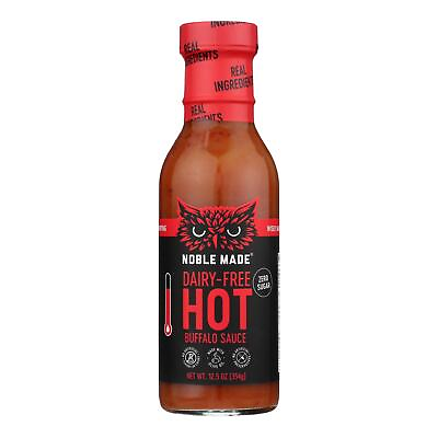 #ad Noble Made Sauce Buffalo Hot Case Of 6 12.5 Ounces $76.99
