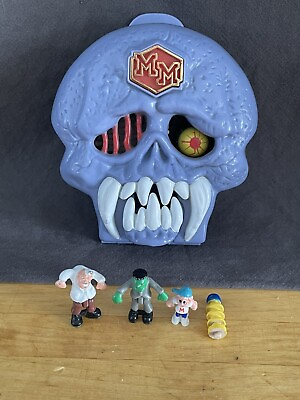 #ad Mighty Max Skull Dungeon missing 1 electric bar Series 1 Doom Zone Bluebird 92 AU $108.00