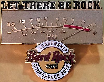 #ad Hard Cafe HRC 2005 GM Conference Leadership STAFF quot;Let There Be Rockquot; PIN #27561 $39.99