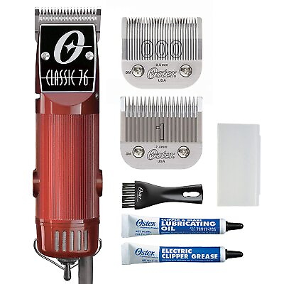 OSTER Classic 76 1 SP Universal Motor with Detachable Blades #000 and #1 $113.00