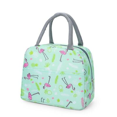 Bag Lunch Box Lunch Bags Women Portable Fridge Tote Cooler Handbags Food Bag $18.00