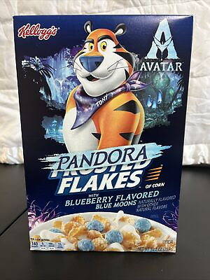 #ad #ad Kellogg#x27;s Pandora Frosted Flakes Cereal Avatar 2 Tony Tiger Rare $5.00