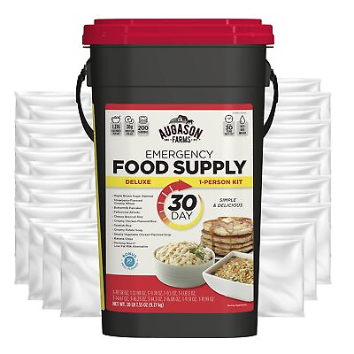 #ad Emergency Food Survival Supply 30 Day Ration 200 Servings Exp 2054 Free Shipping $134.34