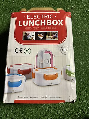 #ad 40W Electric LunchBox for Car and Home Portable Food Warmer $7.58