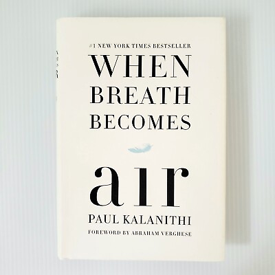 #ad When Breath Becomes Air Hardcver Book Paul Kalanithi Memoir Cancer Autobiography $12.00
