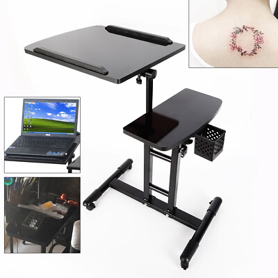 Mobile Tattoo Work Station Arm Rest Stand Desk Table Workbench Tray Portable TOP $88.00