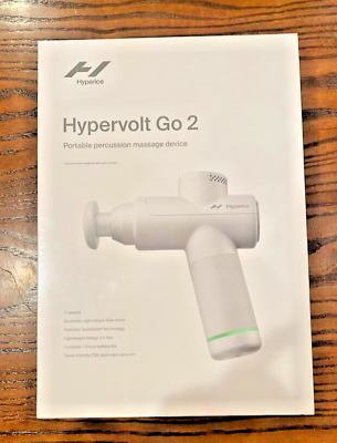 #ad Hypervolt Go 2 Artic Grey Handheld Percussion Massage Gun NIB $89.00
