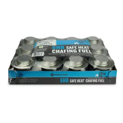 #ad Member#x27;S Mark 6 Hour Safe Heat Chafing Fuel with Powerpad 12 Ct. $33.47