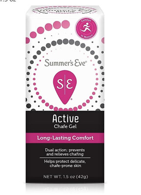 #ad Summers Eve Active Chafe Gel 1.5 Oz Prevent Relieve Chafing $8.88