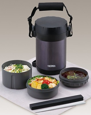 #ad THERMOS JBG 1801 Bento Lunch Box Hot Lunch Plastic amp; Stainless Steel Japan New $52.99