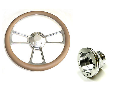 Artic Cat Prowler 14quot; Billet amp; Tan Steering Wheel Includes Horn amp; Adapter $176.82