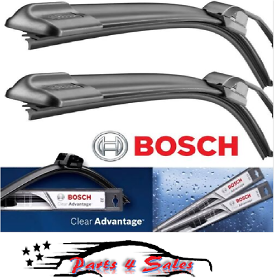 New BOSCH Clear Advantage BEAM Wiper blades 22 22 Front Left amp; Right Set PAIR $21.90