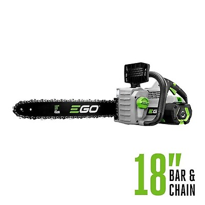 #ad EGO Power CS1803 18 Inch 56 Volt Lithium ion Cordless Chainsaw Tool Only $180.00