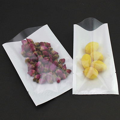 #ad Heat Seal White Clear Plastic Food Tea Gift Bags Vacuum Pouch Packaging Poly Bag $96.68