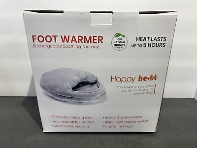 #ad Happy Heat™ Cordless Electric Foot Warmer Portable Heated Feet Pad $30.00
