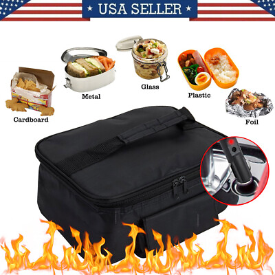 Lunch Bag Adult Lunch Box for Work Men Women Electric Food Warmer Heating Oven $25.25