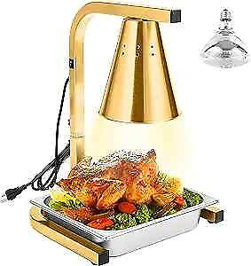 #ad Food Heat Lamp Food Warmer Commercial Grade Adjustable Stand with GFHL 1Pan $157.31