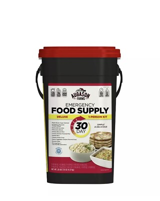 #ad Augason Farms Deluxe 30 Day Emergency Food Supply 1 Person Kit 20 Lbs $68.50