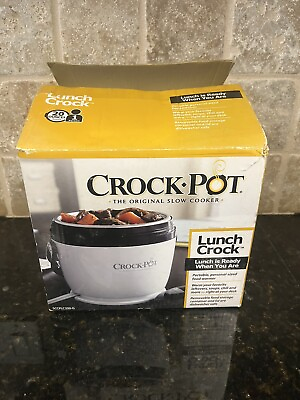 #ad Crock Pot Lunch Crock Food Warmer Used Twice $24.99