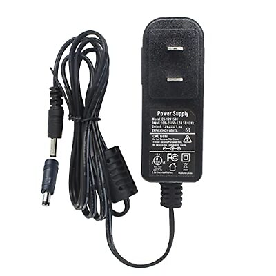 #ad #ad DC 12V 1.5A Power Supply Adapter Switching Plug 3.5mm x 1.35mm with 5.5mm x 2... $17.53
