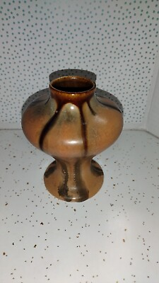 #ad Antique Pottery Art Nouveau Vase Belgium 4 1 4quot;. $30.00