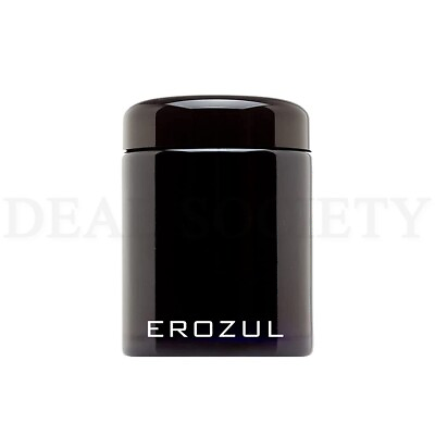 #ad Erozul 100ml Screw Top Wide Mouth UV Jar Glass Storage Container $15.99