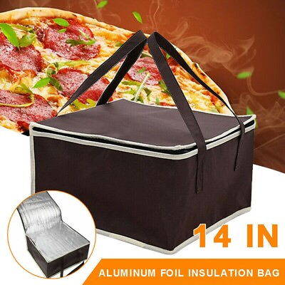 Food Pizza Delivery Insulated Bag Waterproof Camping Warmer Cold Thermal Bag $12.95