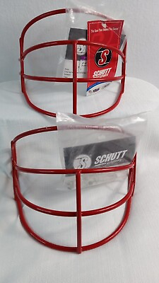 #ad 2 Schutt Sports Air Light Red Softball Batter#x27;s Helmet Guard $19.99