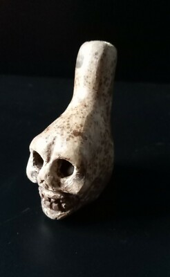 Death Whistle Loud Natural Small Real Aztec Maya Original Hand Crafted. $18.99