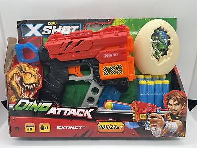#ad Zuru® X Shot™ Dino Attack™ Series OEM Genuine Extinct Dart Blaster Target Set $13.50